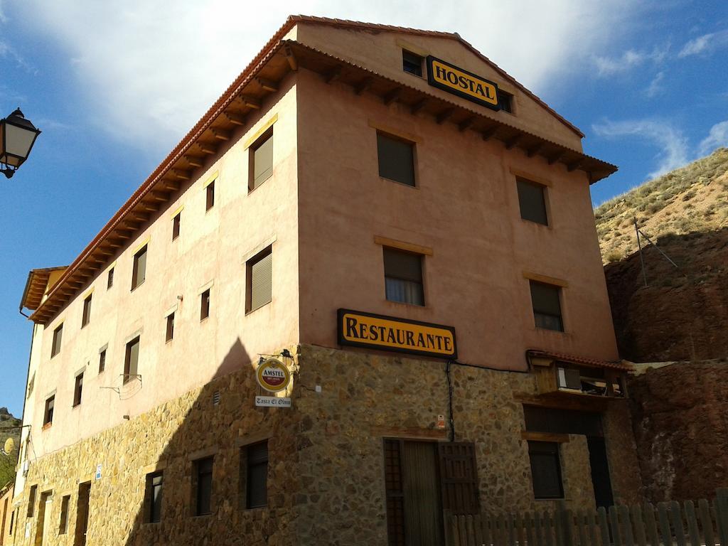 Hostal El Olmo Camarena de la Sierra Zewnętrze zdjęcie